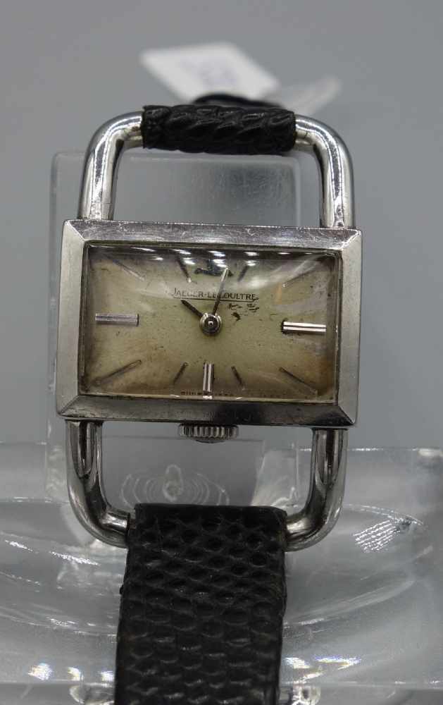 VINTAGE DAMEN-ARMBANDUHR "ETRIER" / wristwatch, Handaufzug, Mitte 20. Jh., Manufaktur Jaeger - Image 3 of 7