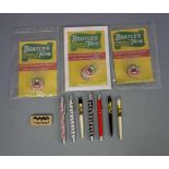 THE BEATLES MERCHANDISE / MEMORABILIA / SCHREIBWAREN / writing instruments: 7 Schreibgeräte, 1