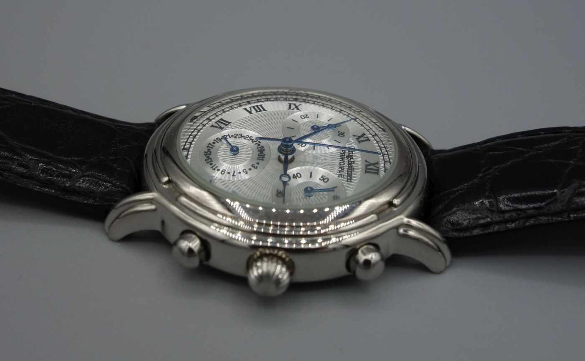 ARMBANDUHR / CHRONOGRAPH: Principle / wristwatch, Quartz-Uhr, Manufaktur Krug-Bäumen, Modell " - Image 5 of 7