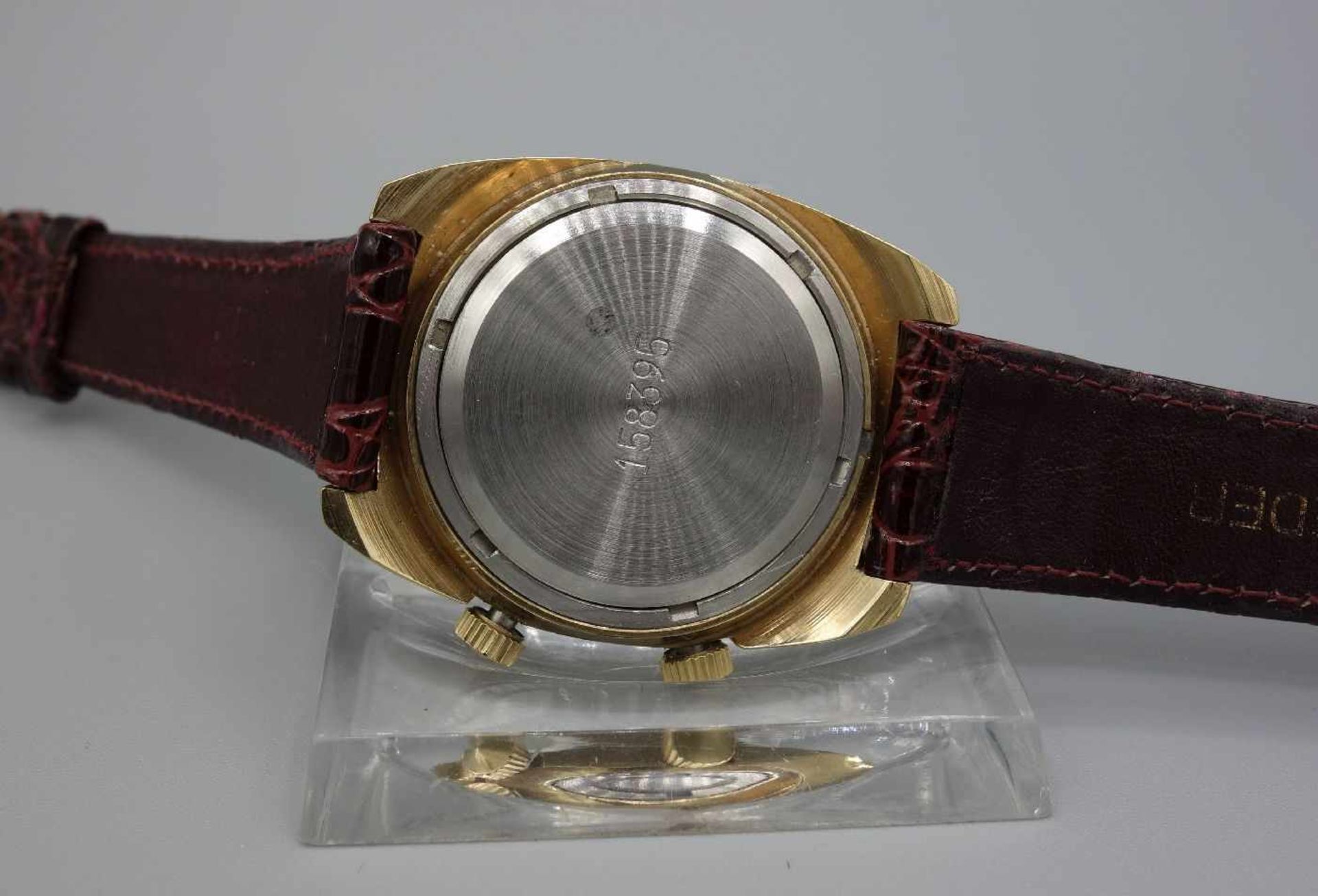 ZWEI ARMBANDUHREN MIT WECKFUNKTION / wristwatches, Russland, Manufaktur Poljot. Handaufzug. 1) - Image 8 of 8