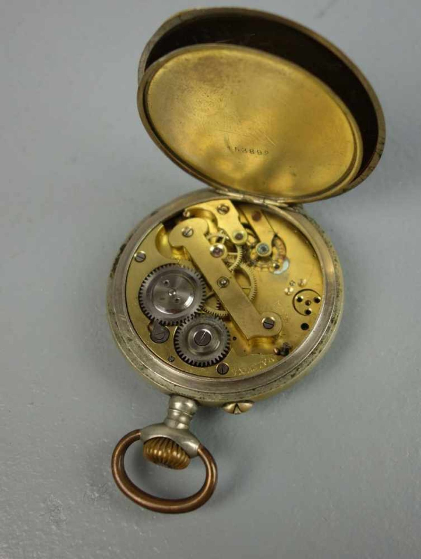 KONVOLUT TASCHENUHREN-WERKE / pocket watches, um 1900 und 1. H. 20. Jh., unterschiedliche - Image 8 of 13