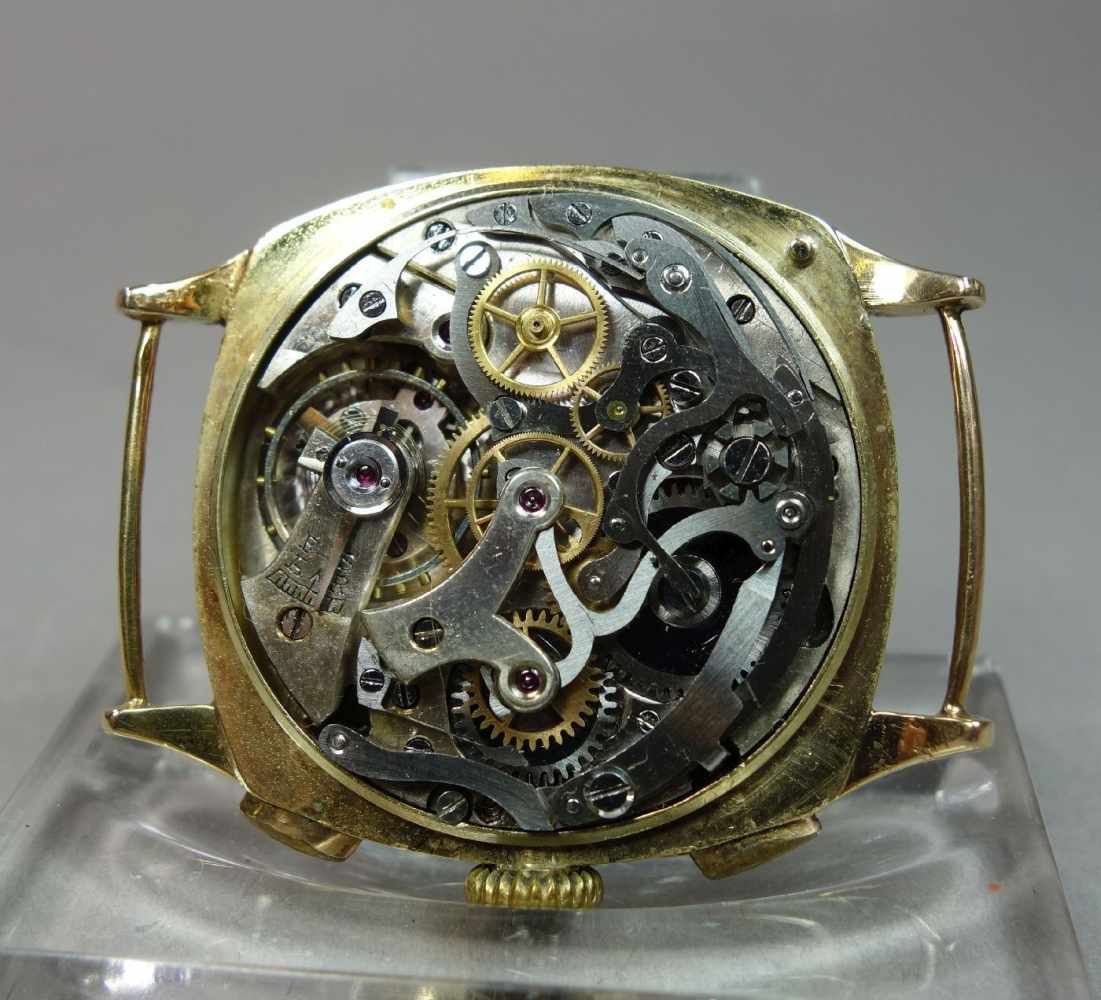 VINTAGE ARMBANDUHR / CHRONOGRAPH: Minerva / vintage wristwatch, wohl 1930er Jahre, Manufaktur - Image 7 of 7