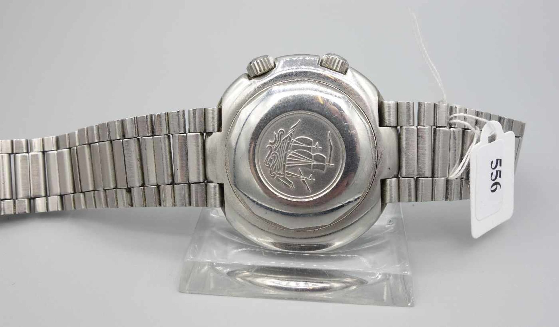 VINTAGE ARMBANDUHR: TISSOT NAVIGATOR T12 / wristwatch, 1970er Jahre, Manufaktur Tissot / Schweiz, - Image 5 of 8
