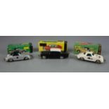 BLECHSPIELZEUGE / FAHRZEUGE: 3 SCHUCO Micro Racer Autos / tin toy cars, Mitte 20. Jh., Manufaktur