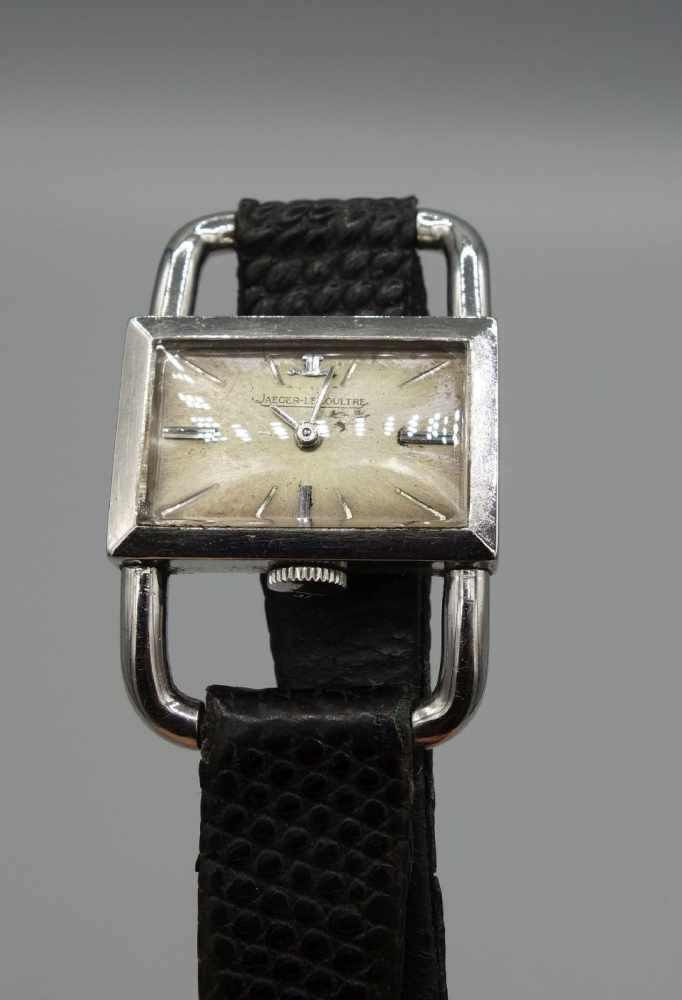 VINTAGE DAMEN-ARMBANDUHR "ETRIER" / wristwatch, Handaufzug, Mitte 20. Jh., Manufaktur Jaeger - Image 5 of 7