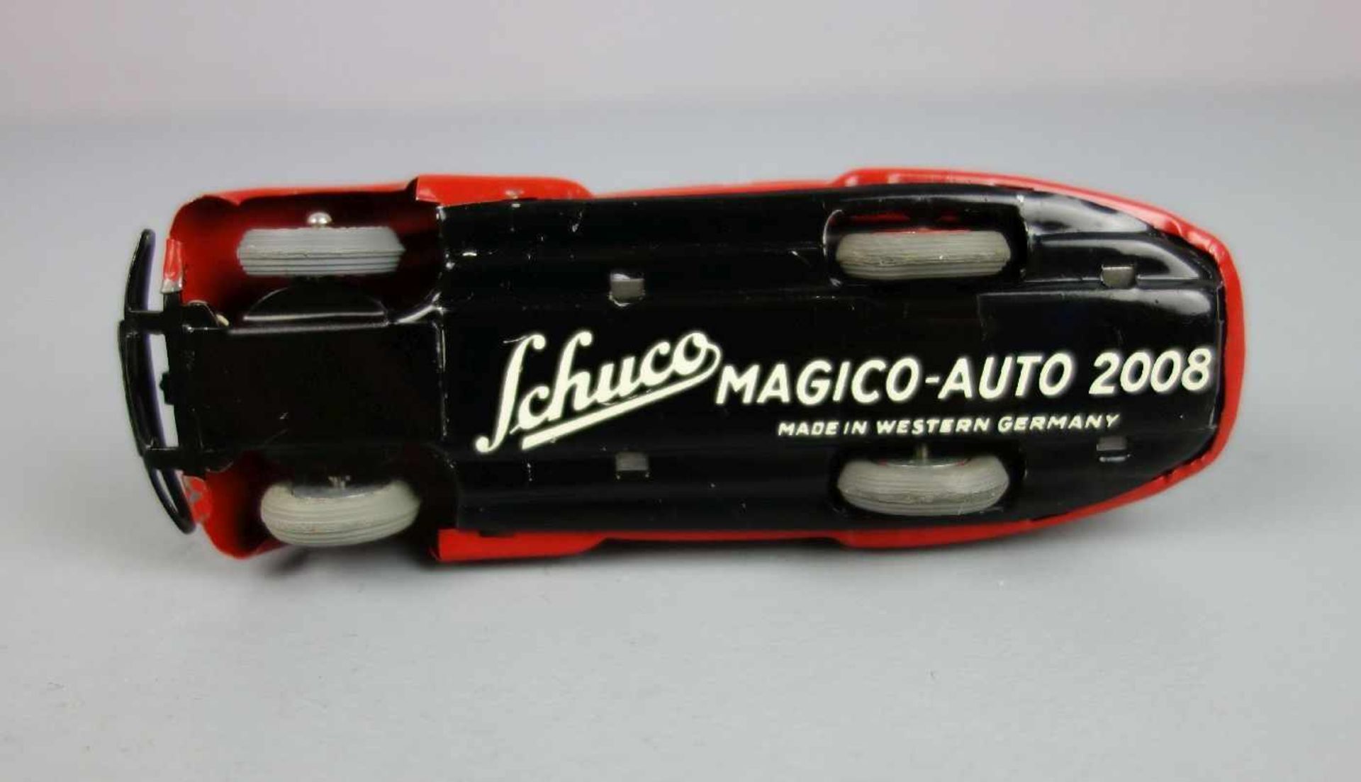 BLECHSPIELZEUG / FAHRZEUG: Schuco Magico-Auto 2008 / tin toy car, Mitte 20. Jh., lithografiertes - Image 6 of 6