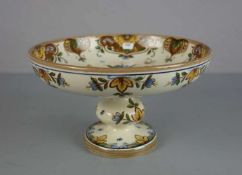 TAZZA / FUSSSCHALE / bowl on a stand, Keramik, Niederlande, wohl Plateelbakkerji Zuid-Holland,