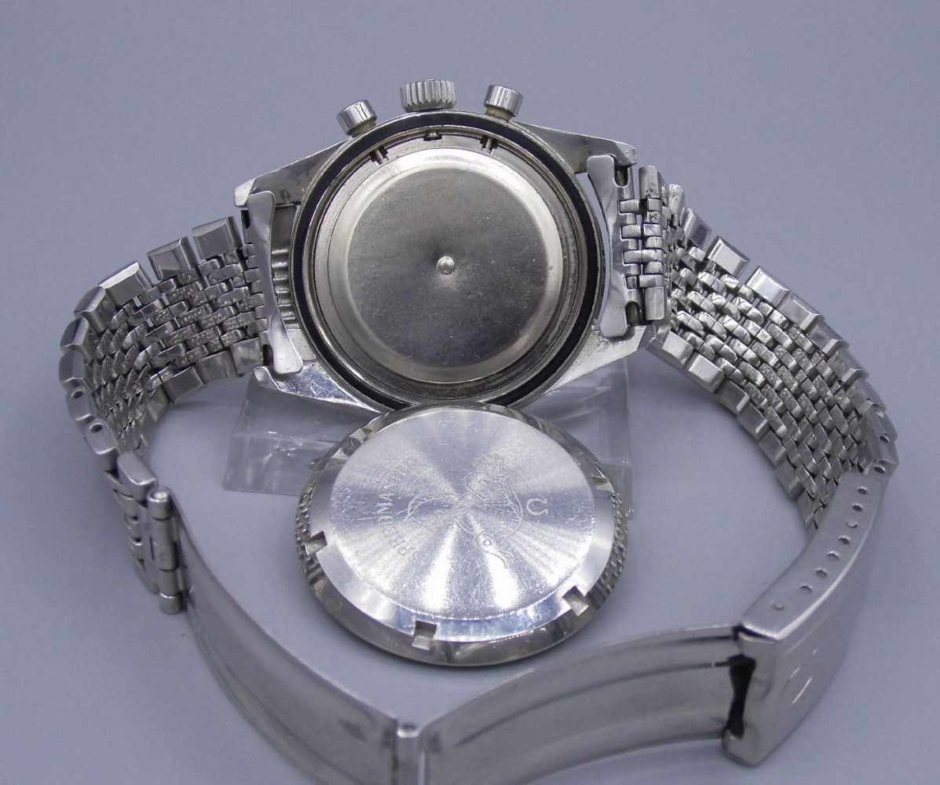 VINTAGE ARMBANDUHR / CHRONOGRAPH - Omega Speedmaster / wristwatch, Handaufzug, 1960er Jahre ( - Image 13 of 13