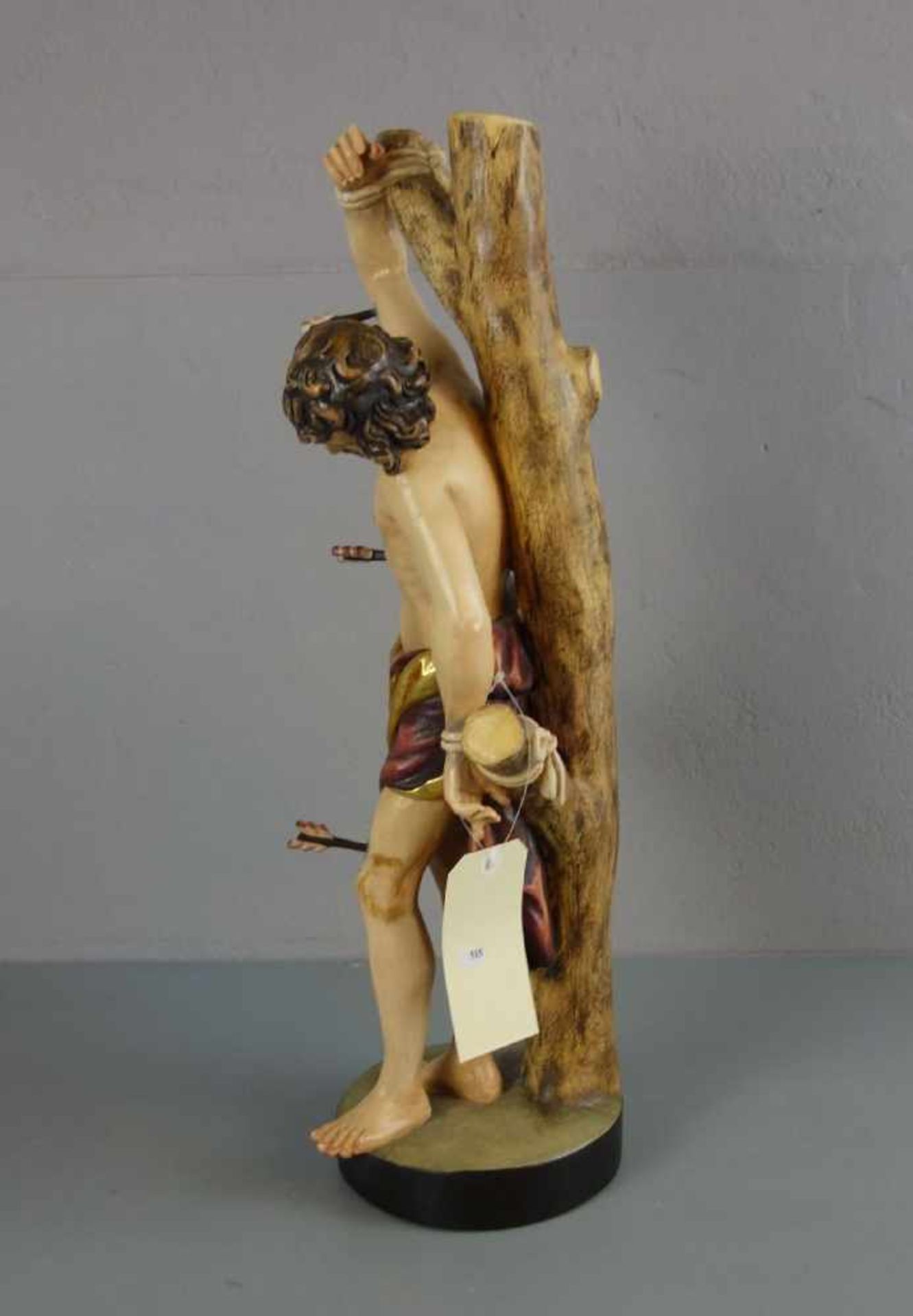 SKULPTUR / sculpture: "Heiliger Sebastian", Manufaktur Demetz Patrick & Co. KG - Meisterwerkstätte - Bild 2 aus 3