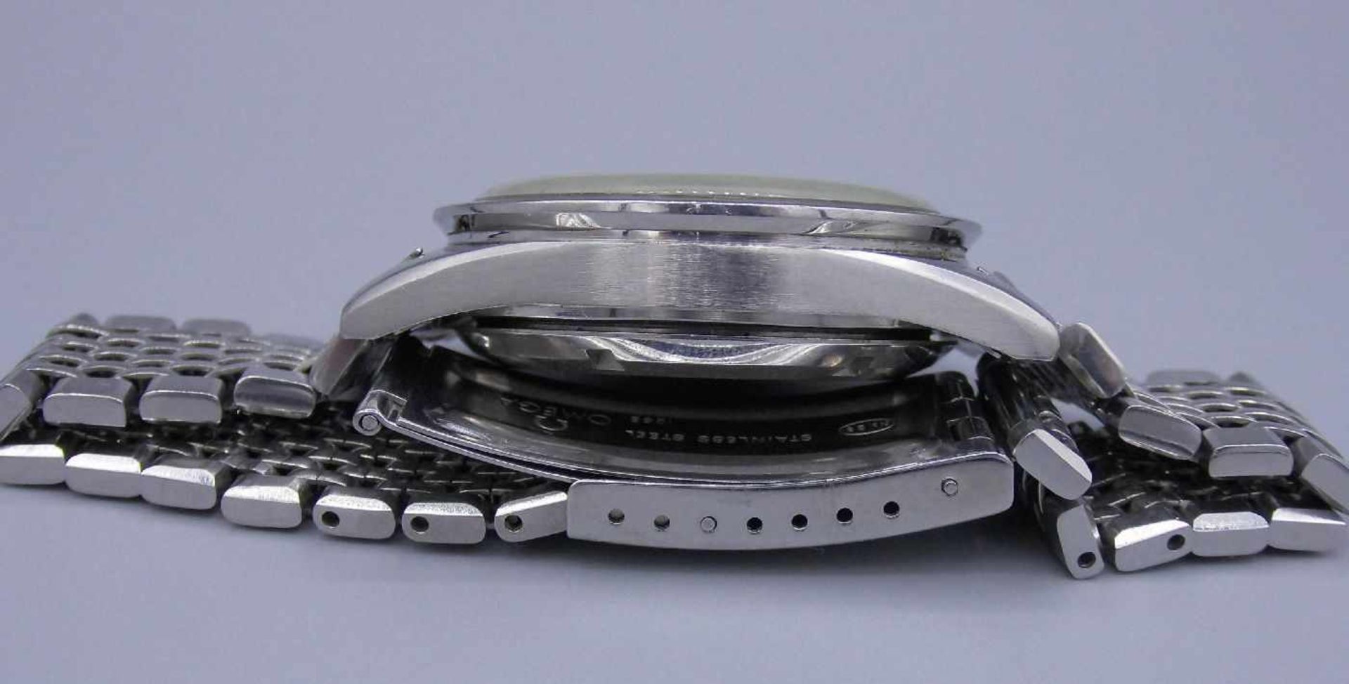 VINTAGE ARMBANDUHR / CHRONOGRAPH - Omega Speedmaster / wristwatch, Handaufzug, 1960er Jahre ( - Image 7 of 13