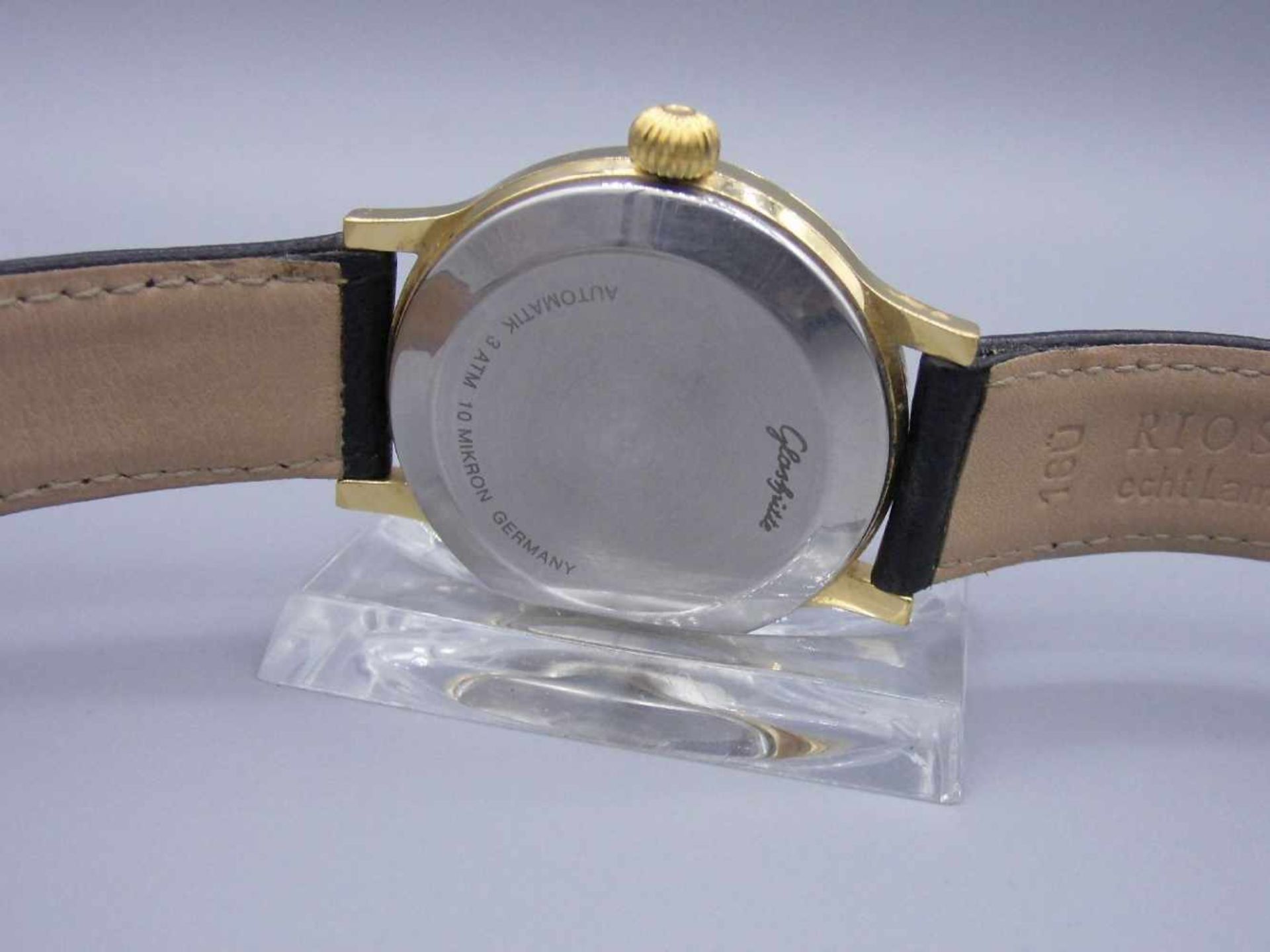ARMBANDUHR / wristwatch, Automatik-Uhr, Manufaktur Glashütte Original / Glashütter Uhrenbetrieb - Image 5 of 5