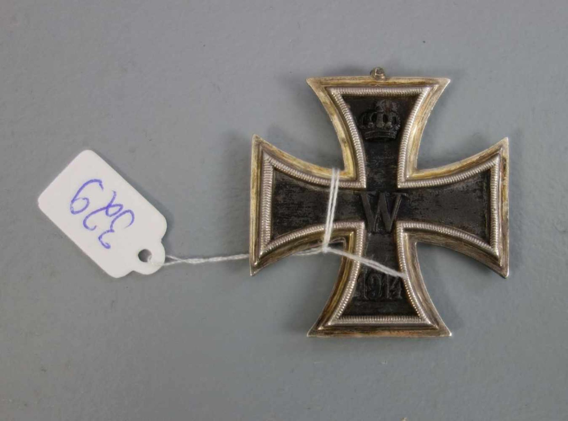 ORDEN / EHRENZEICHEN: EISERNES KREUZ - 2. KLASSE / medal, WK I / Deutsches Kaiserreich, versilbertes - Bild 2 aus 2