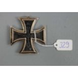 ORDEN / EHRENZEICHEN: EISERNES KREUZ - 2. KLASSE / medal, WK I / Deutsches Kaiserreich, versilbertes
