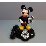 MICKEY MAUS - TELEFON / M. C. Mickey Animated Talking Telephone, "Telemania - a segan product", Walt