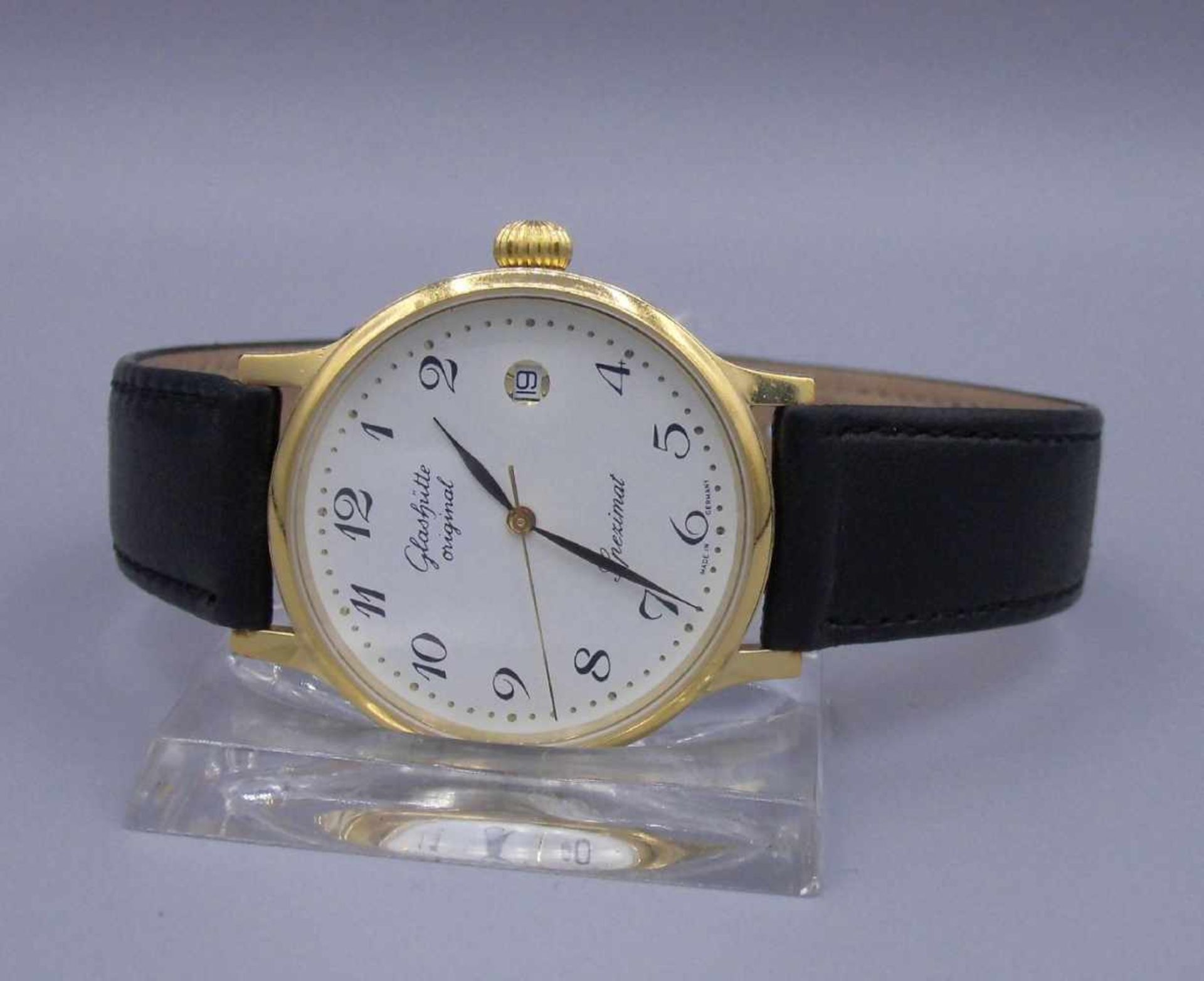 ARMBANDUHR / wristwatch, Automatik-Uhr, Manufaktur Glashütte Original / Glashütter Uhrenbetrieb