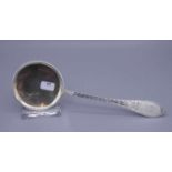 VORLEGER / GEBÄCKHEBER / silver pastry server, 800er Silber (51 g), Dänemark, gepunzt mit