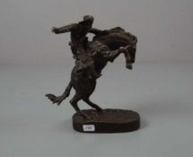 REMINGTON, FREDERIC (Canton / New York 1861-1909 Ridgefield), Sculpture / sculpture "Bronco