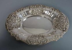 SCHALE / ANBIETSCHALE / silver bowl, (Eduard VII. / Edwardian era) 925er Silber / Sterlingsilber (