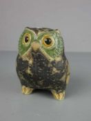 PORZELLANFIGUR "EULE" / porcelain owl, Porzellan, polychrom staffiert, Manufaktur Lladro /
