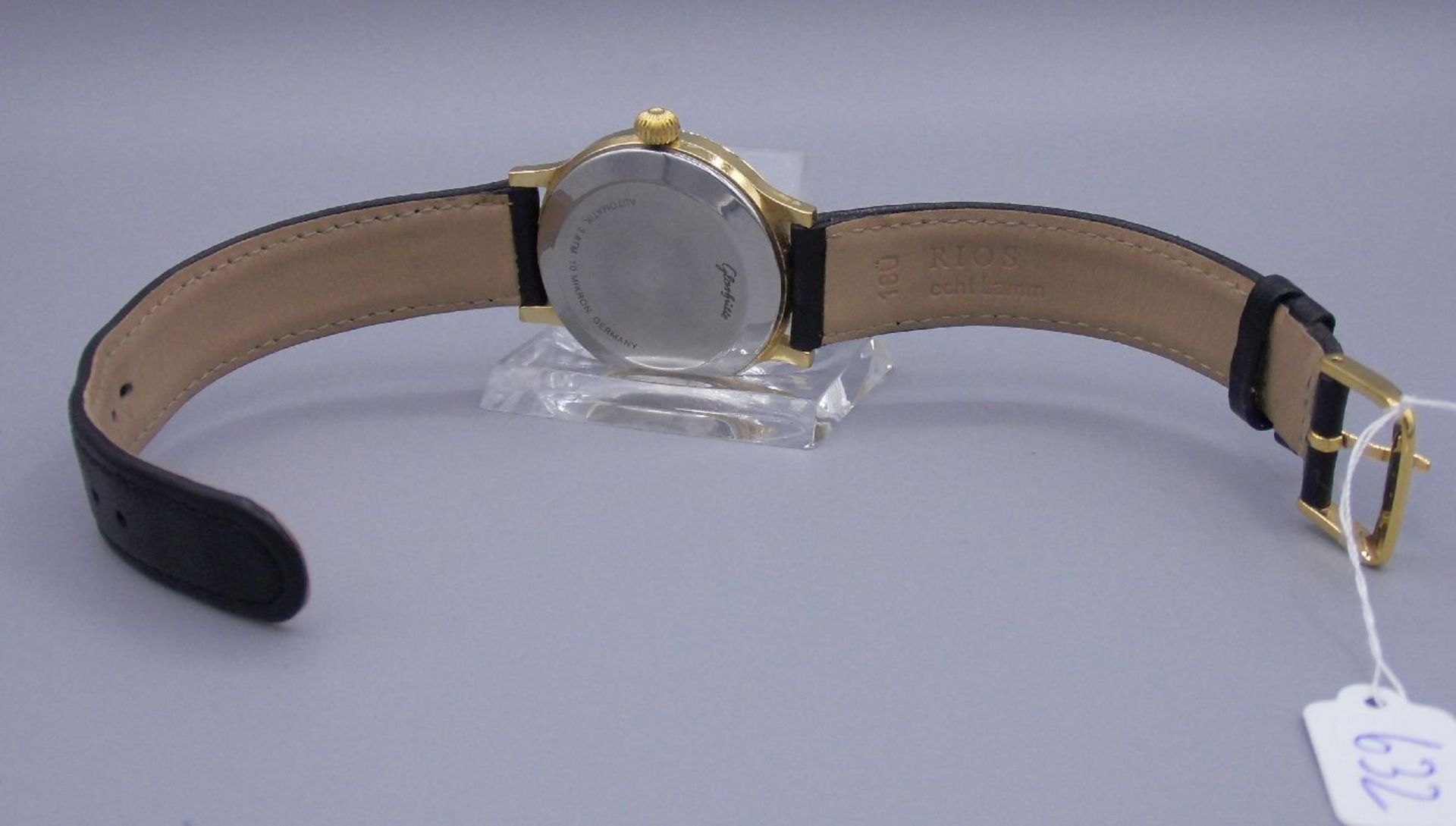ARMBANDUHR / wristwatch, Automatik-Uhr, Manufaktur Glashütte Original / Glashütter Uhrenbetrieb - Image 4 of 5