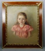 SCHAPER SCHENDEL, GERT (20./21. Jh.), Gemälde / painting: "Bildnis eines jungen Mädchens", Öl auf