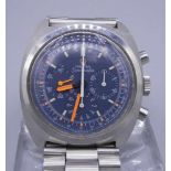 VINTAGE ARMBANDUHR / CHRONOGRAPH - Omega Seamaster / wristwatch, Handaufzug, 1970er Jahre,