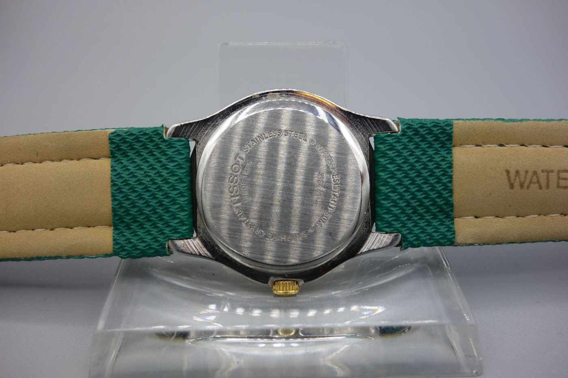 DAMEN ARMBANDUHR TISSOT / Ladies Wristwatch, Quarz-Uhr. Rundes Edelstahlgehäuse in Bicolor (Stahl/ - Bild 5 aus 7