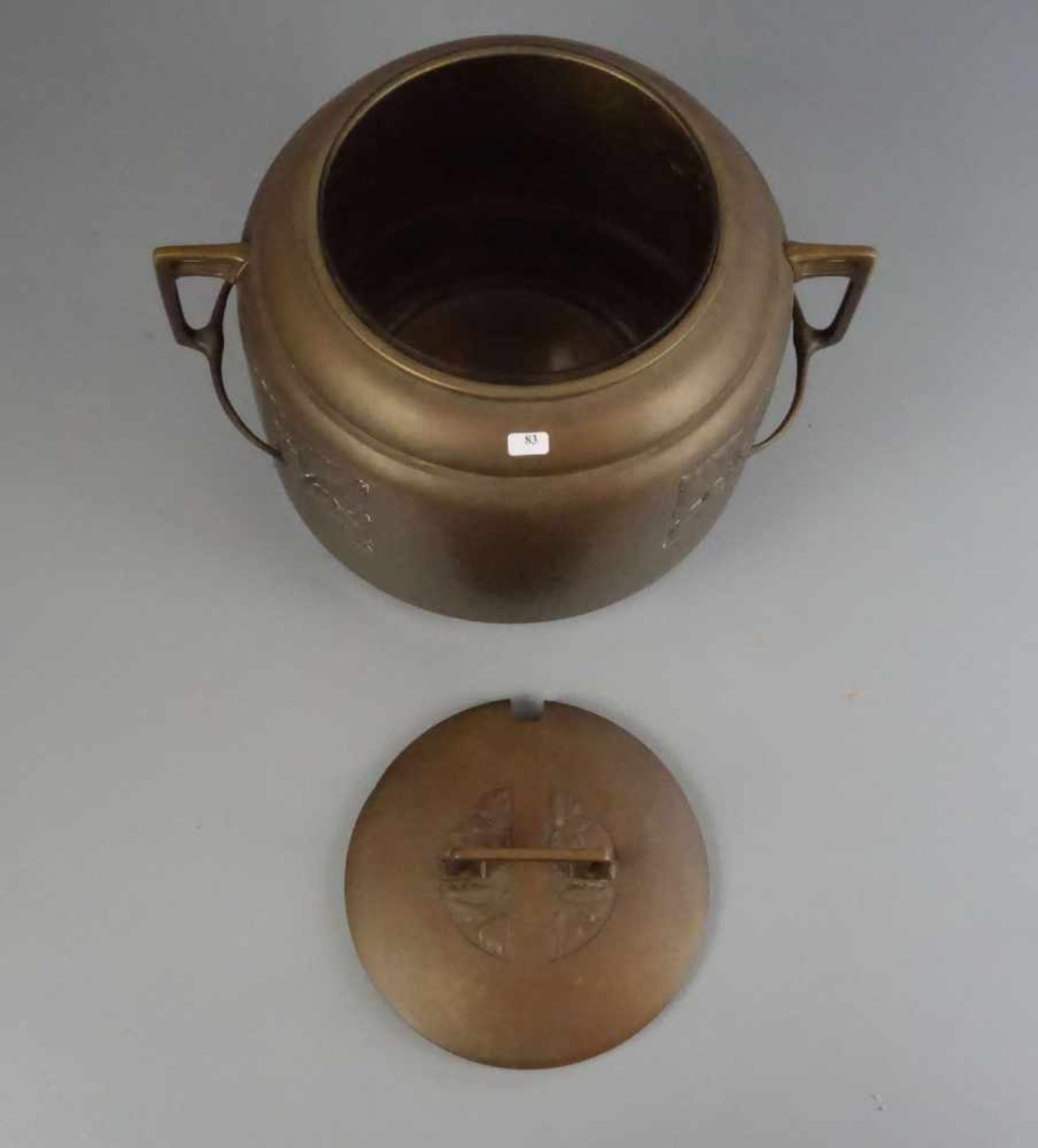 JUGENDSTIL BOWLE / art nouveau punchbowl, WMF - Württembergische Metallwarenfabrik Geislingen, - Bild 2 aus 4