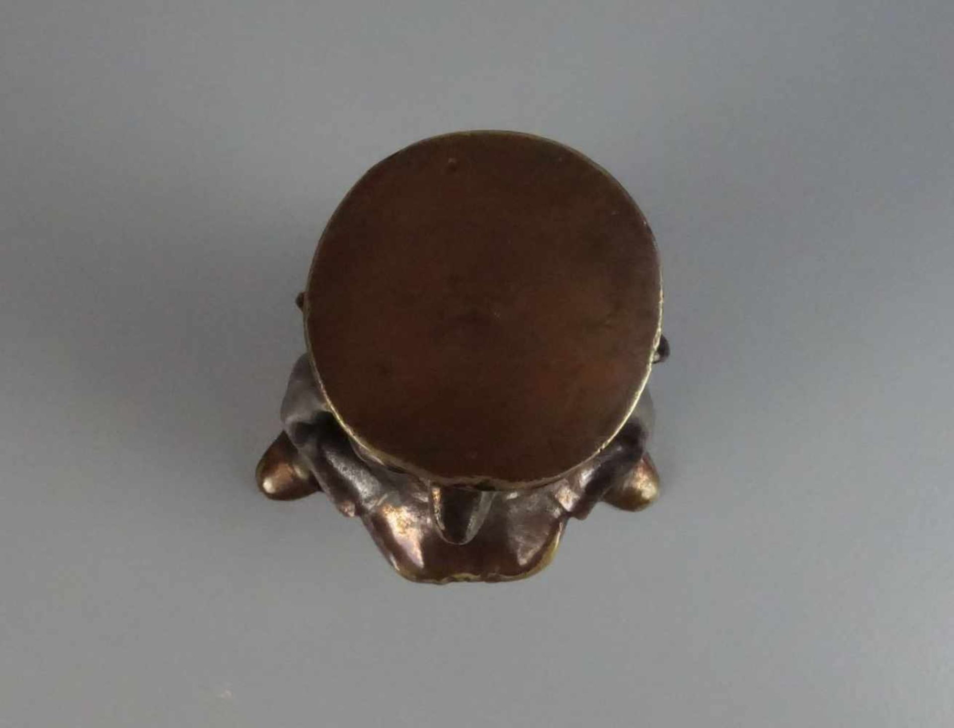 FIGÜRLICHER NUSSKNACKER "Matrose" / nutcracker, Bronze, auf der Banderole der Mütze bezeichnet " - Bild 5 aus 6