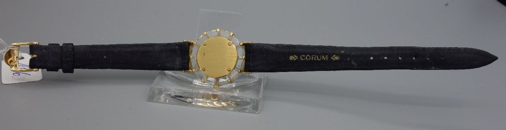 DAMEN ARMBANDUHR - CORUM CRYSTAL / Ladies Wristwatch, Quarz, Manufaktur Corum / Schweiz. Polygonal - Bild 6 aus 7