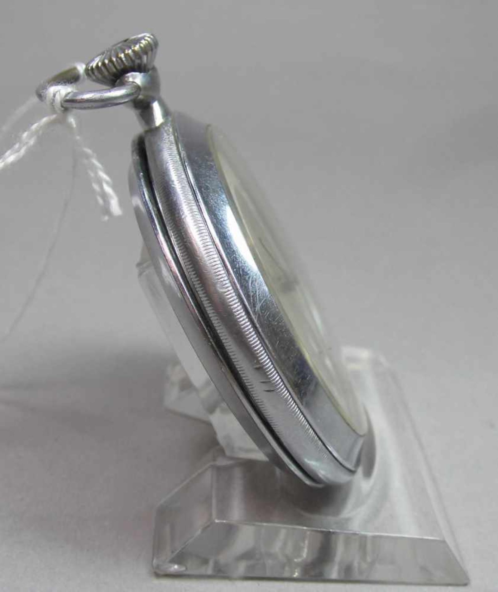 TASCHENUHR - KIENZLE / open face pocket watch, Manufaktur Kienzle / Hamburg, Handaufzug (Krone). - Bild 2 aus 3