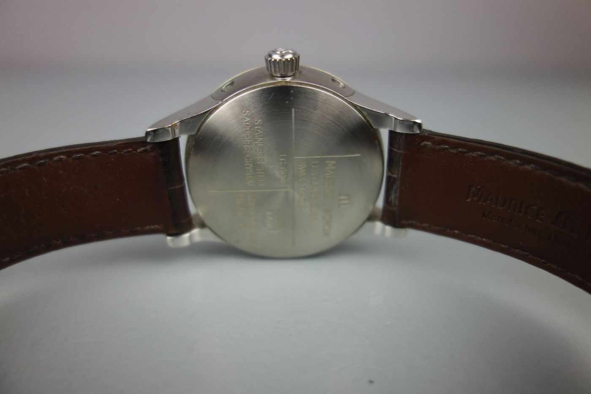 ARMBANDUHR: MAURICE LACROIX - Les Classiques Phases de Lune / wristwatch, Manufaktur Maurice Lacroix - Bild 7 aus 11