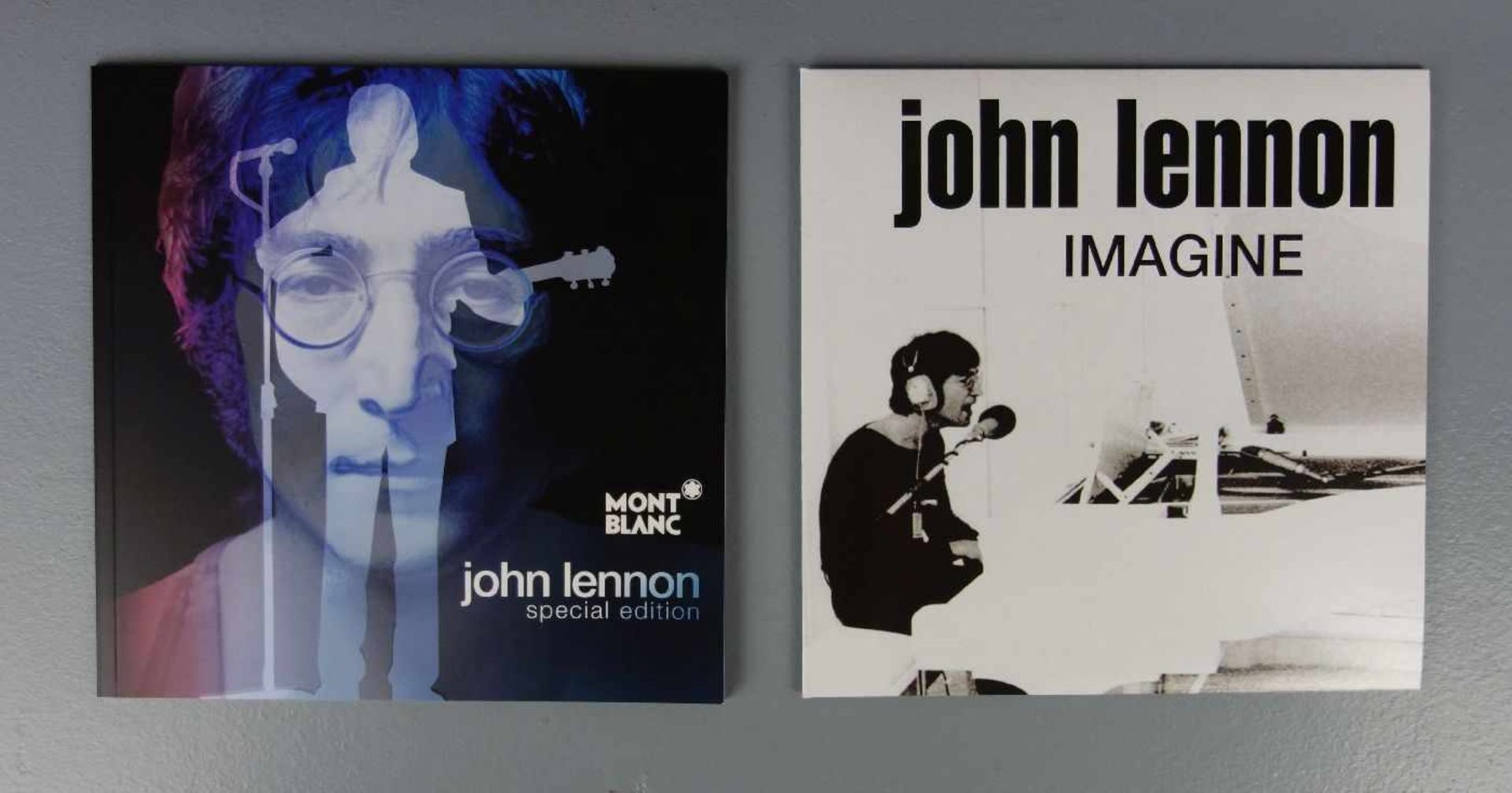 MONTBLANC - JOHN LENNON SPECIAL EDITION. Schwarze Schatulle mit dunkelblauem Futter; darin - Bild 2 aus 2