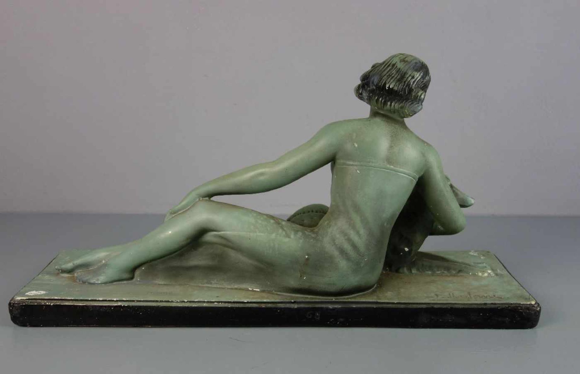 MELANI, SALVATORE (1902-1934, italienischer Bildhauer des Art déco), Skulptur / Stucco-Plastik: " - Image 3 of 5