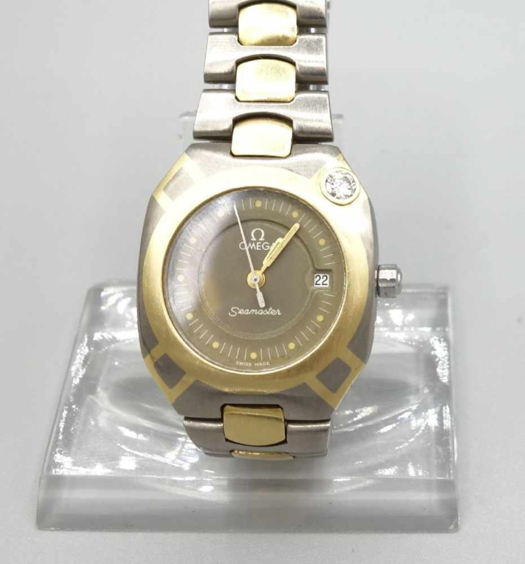 VINTAGE DAMEN-ARMBANDUHR OMEGA SEAMASTER POLARIS / wristwatch, Manufaktur Omega Watch Co. S.A. /