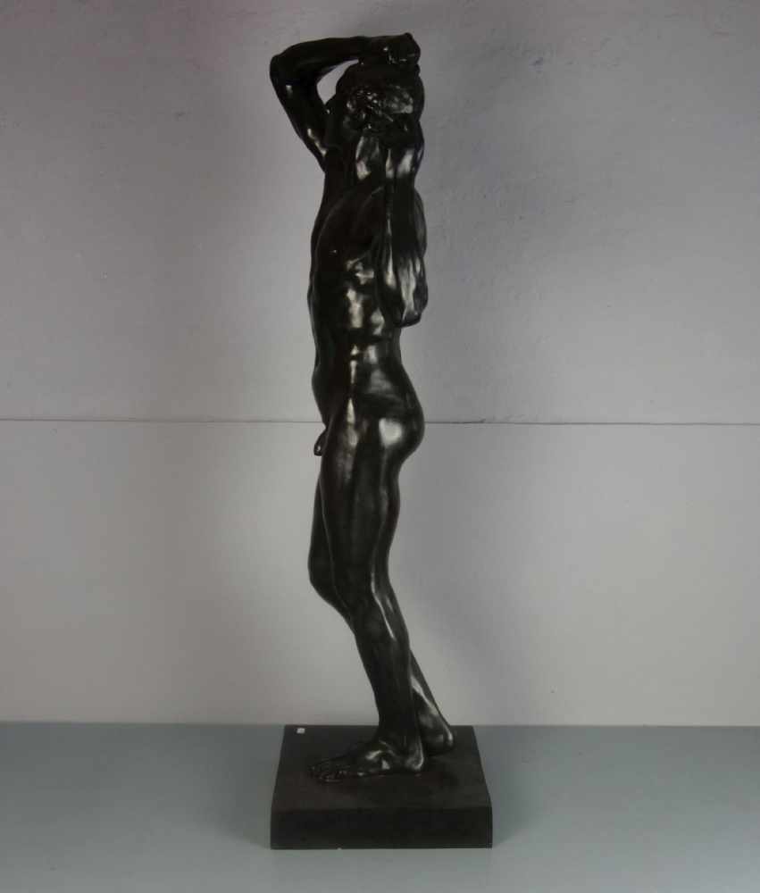 RODIN, AUGUSTE (Paris 1840-1917 Meudon): Skulptur / sculpture: "L´âge d'airain" (Originaltitel) / " - Image 2 of 5