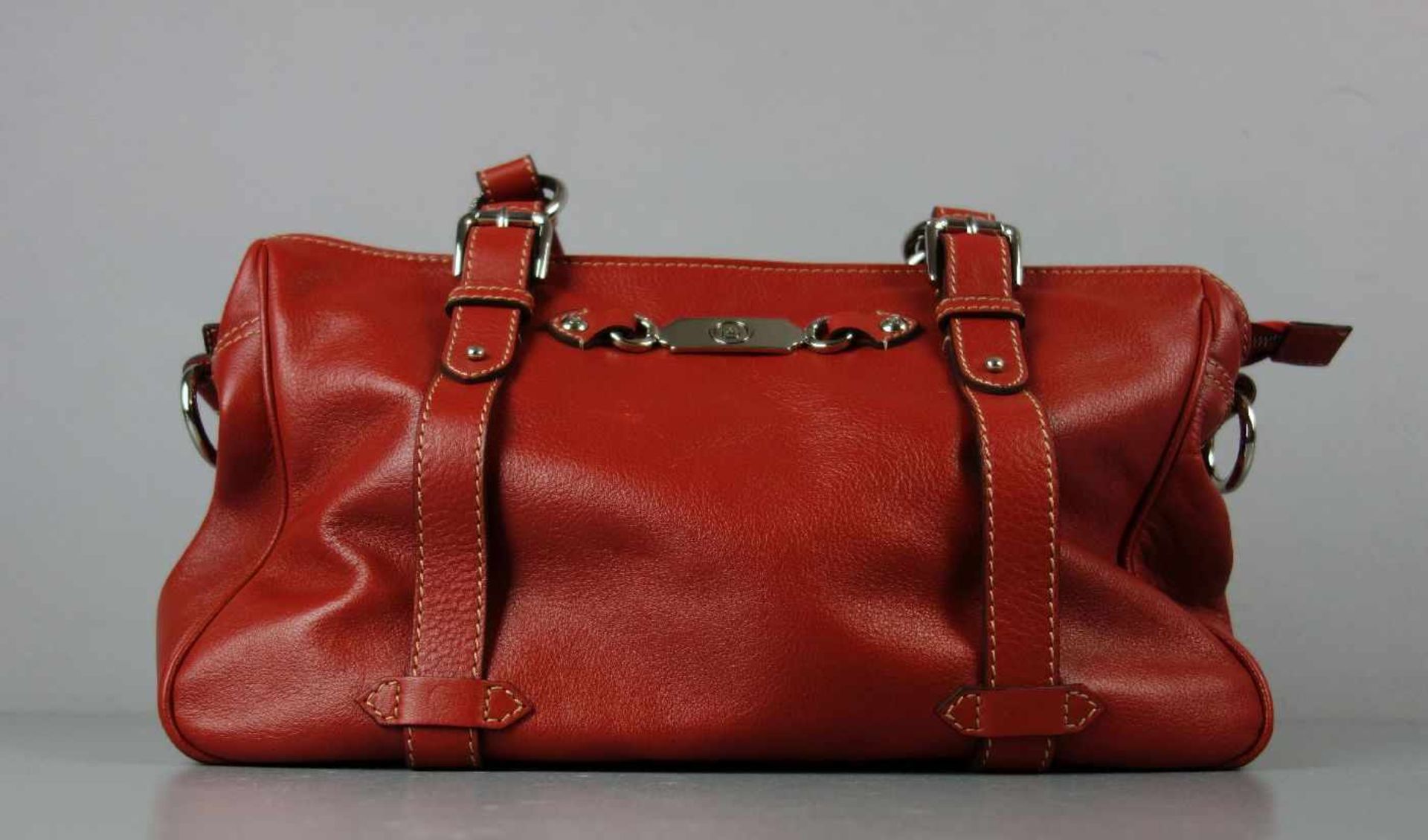 BOGNER HANDTASCHE, Vintage Tasche des 1932 in München gegründeten Modeunternehmens Willy Bogner GmbH - Bild 4 aus 6
