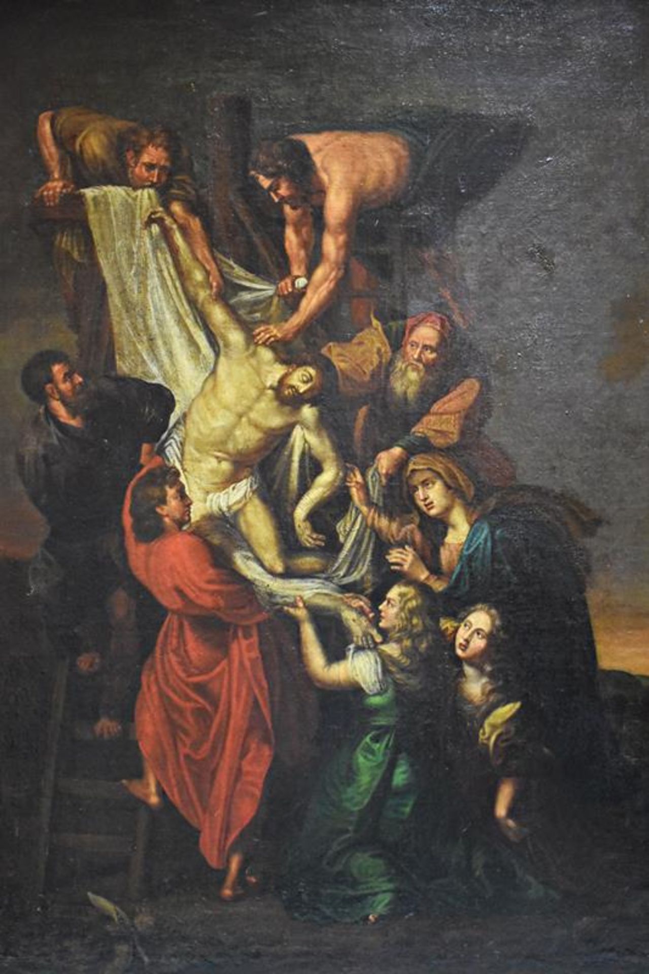 Altmeister nach "Peter Paul Rubens (1577 - 1640)" KreuzabnahmeMindestpreis 400Bezeichnung Altmeister