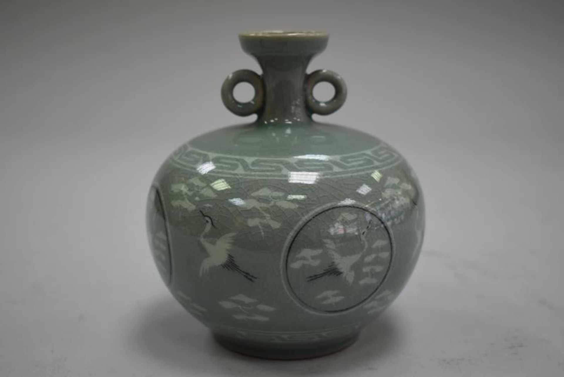 Südkoreanische Vase um 1970Mindestpreis 50Bezeichnung Südkoreanische Vase um 1970