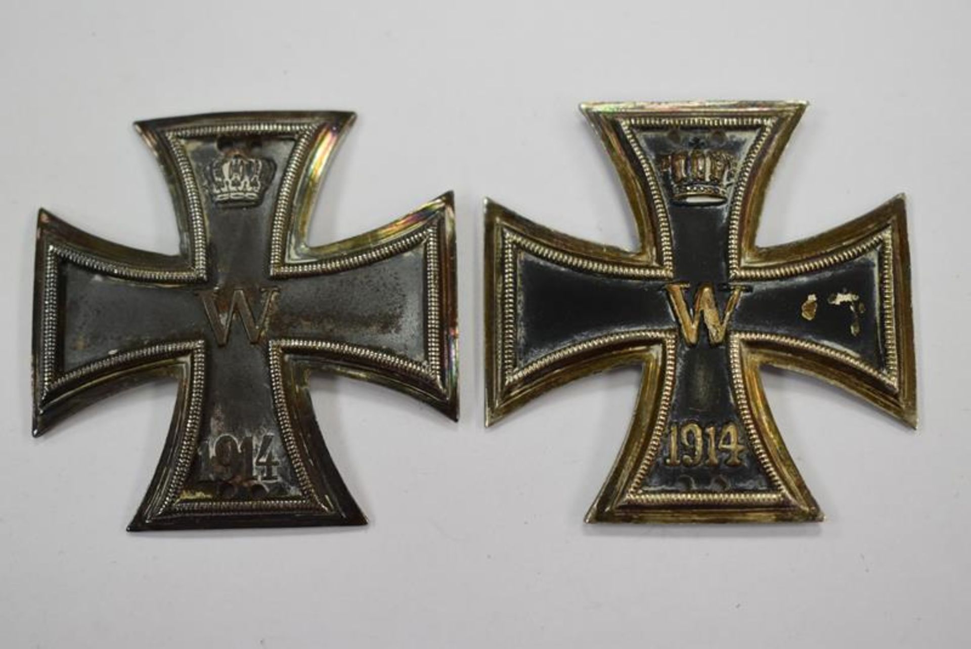 Konvolut 2x Eisernes Kreuz 1914Mindestpreis 50Bezeichnung Konvolut 2x Eisernes Kreuz 1914