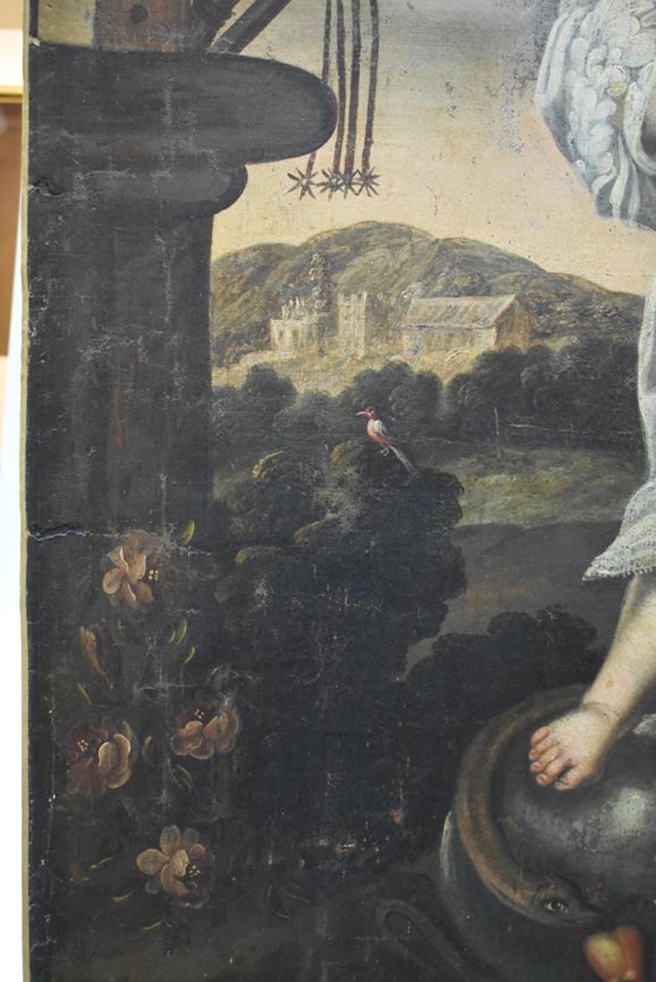 Italienischer Meister um 1680 Jesus mit der Dornenkrone Italienischer unbekannter Altmeister, - Bild 6 aus 9