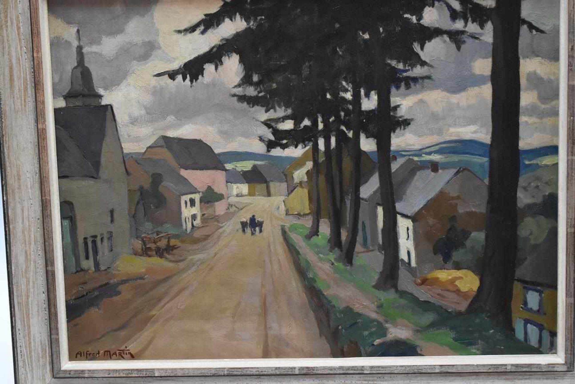 Alfred Martin (1888-1950) "Weg durch ein Dorf"- - -19.00 % buyer's premium on the hammer priceVAT