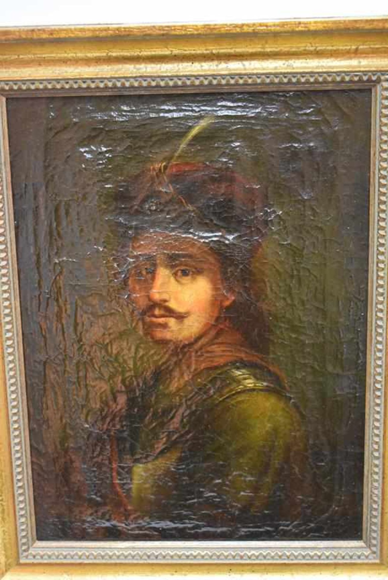 "Orientale" Porträt um 1800 Öl auf Leinwand, Gemälde eines unbekannter Künstlers um 1800. Porträt