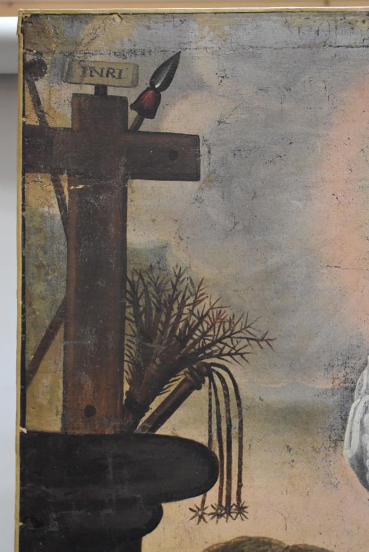 Italienischer Meister um 1680 Jesus mit der Dornenkrone Italienischer unbekannter Altmeister, - Bild 3 aus 9