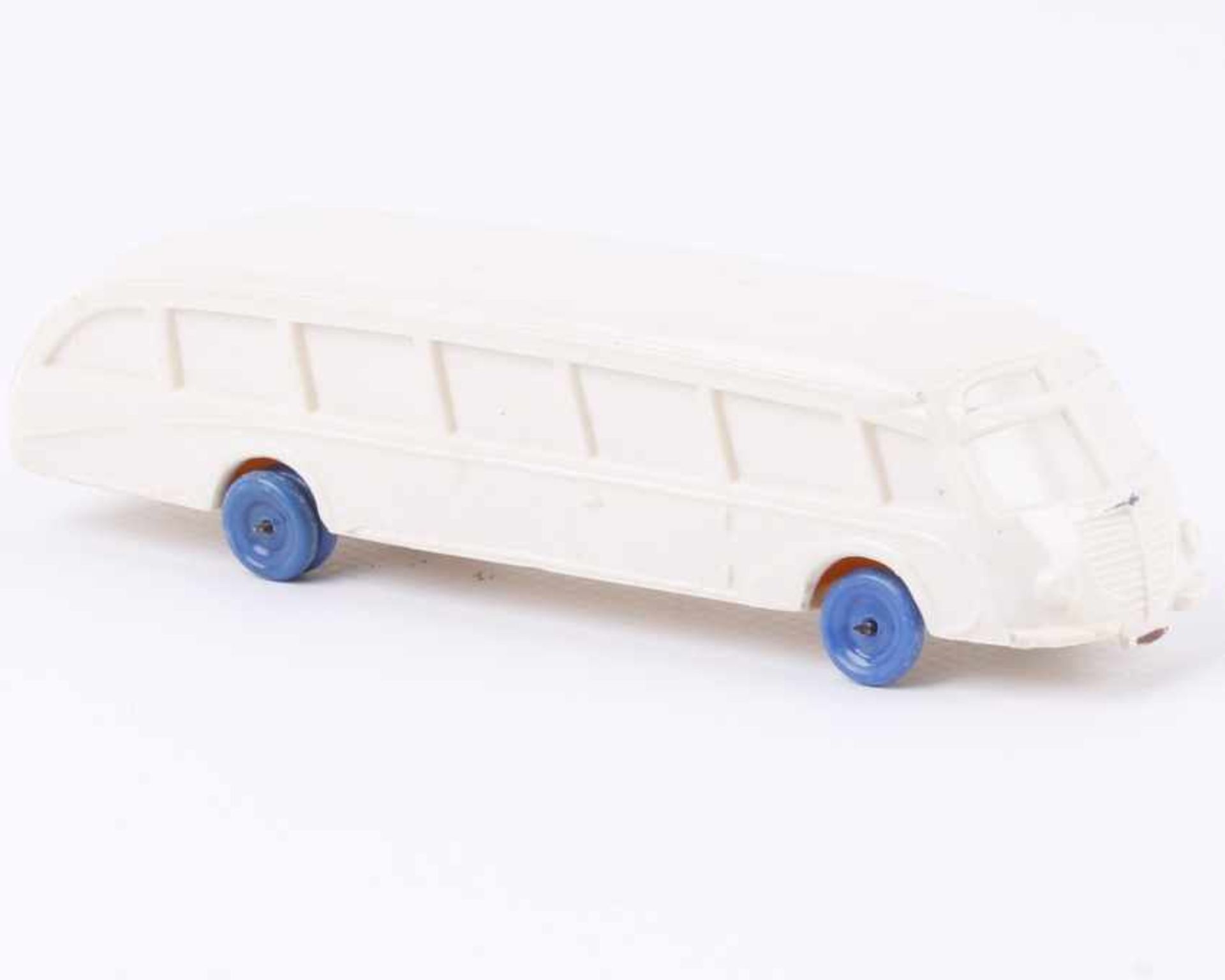 WikingStromlinienbus cremeweiß (blaue Räder)700/2, sehr gut bis neuwertig