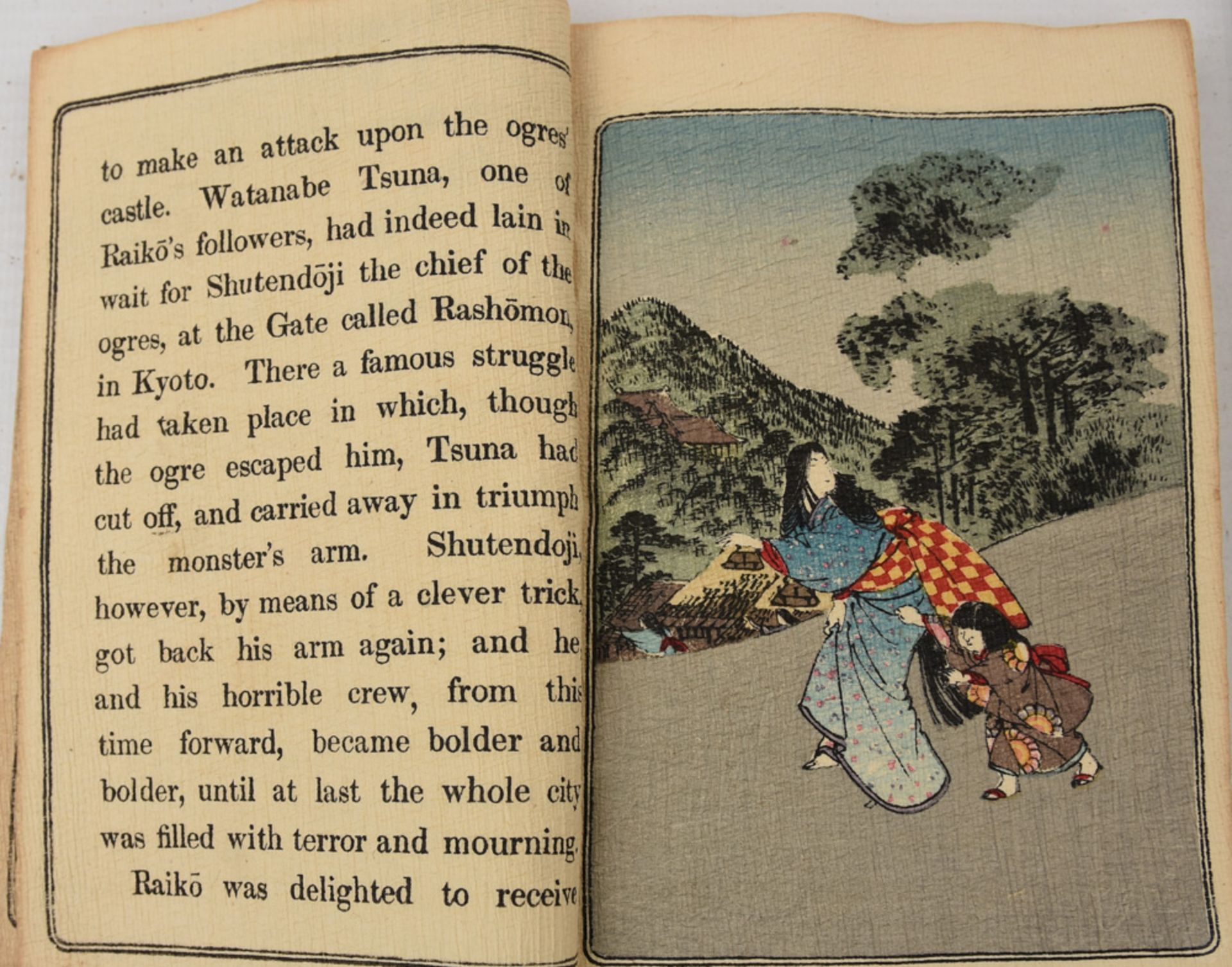 DREI BÜCHER, Krepp-,Seidenpapier, Japan 20.Jh."The Orges of Oyeyama" und "The Silk in Japan" auf - Bild 5 aus 7