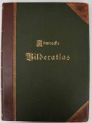 BILDERALTLAS ZUR GESCHICHTE DER DEUTSCHEN NATIONALLITERATUR; gebunden, Marburg 1895Von Dr. Gustav