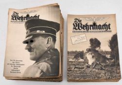 KONV. VON 80 WEHRMACHTZEITSCHRIFTEN, Deutschland, 1930-42.80 Zeitschrifte, "Die Wehrmacht-