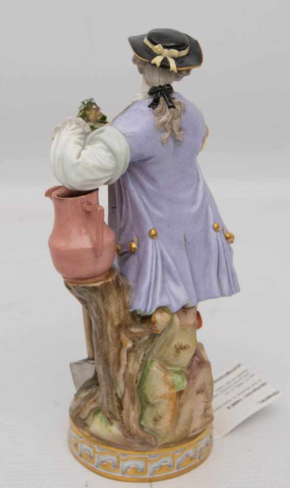 MEISSEN, Gärtner und Gärtnerin, Deutschland, 1820-1860.Der Gärtner ist in einem sehr guten - Image 4 of 16