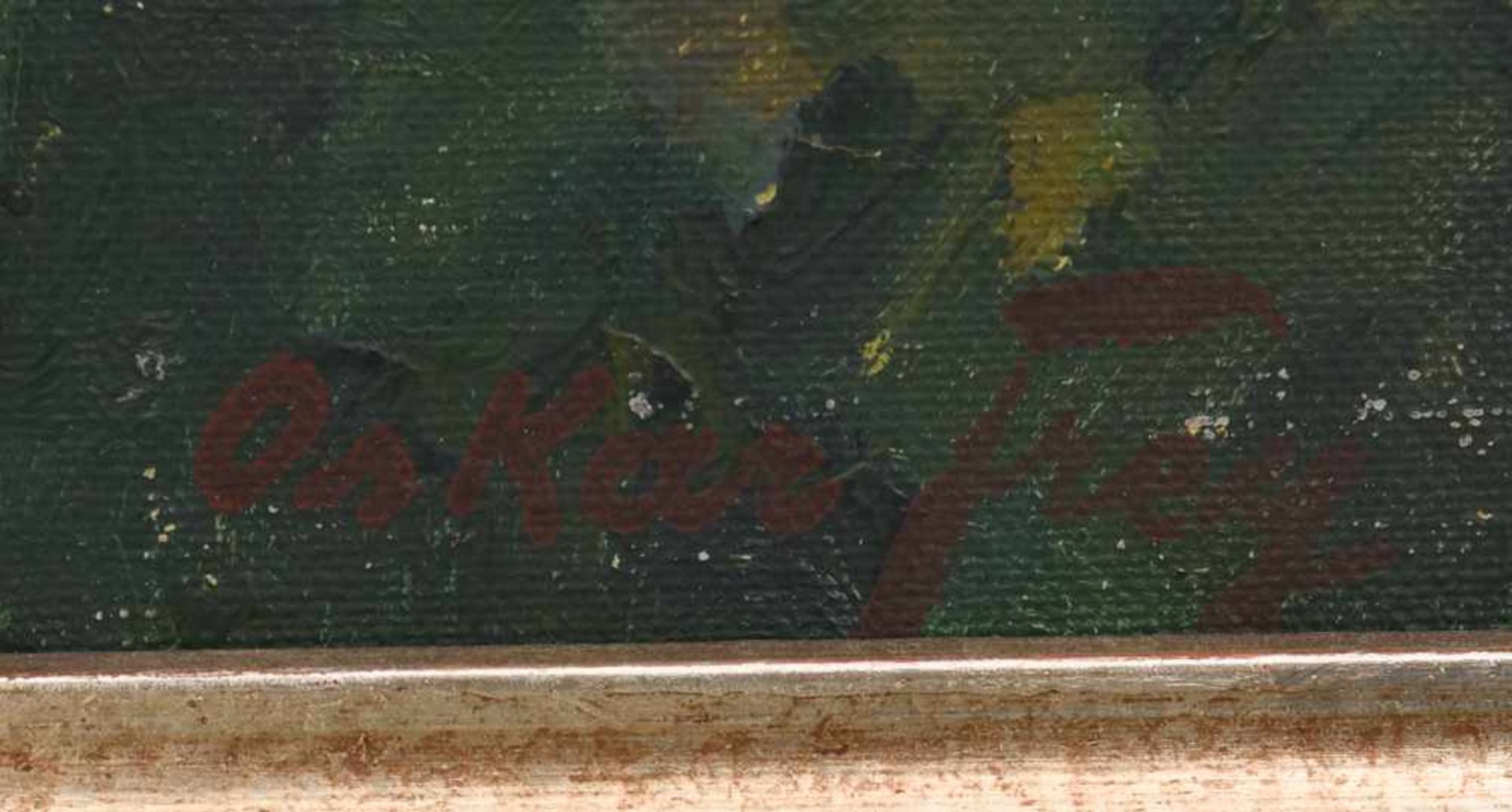 OSKAR FREY, Hohenneuffen, Öl auf Malkarton, Anfang 20. Jhd.unten links signiertMaße: 55 x 67 cmGuter - Bild 2 aus 3